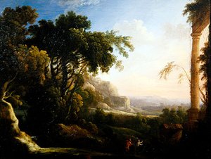 Pan und Syrinx von Antoine Pierre the Younger Patel
