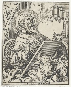 Lukas der Evangelist von Antoine Sallaert