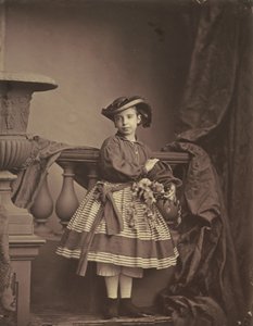 Porträt eines Mädchens, ca. 1850er von Antoine-Samuel Adam-Salomon