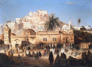 Moschee von El Mecolla, Algier, ca. 1821-1849 von Antoine Victor Joinville