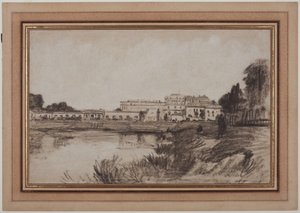 Ansicht von Versailles von Antoine Vollon
