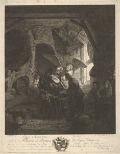 Tobias gibt seinem Vater das Augenlicht zurück, 1755