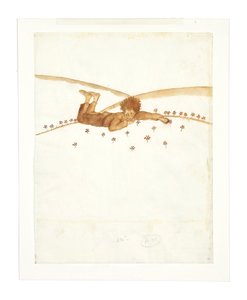 Illustration für die Novelle Der kleine Prinz Le Petit Prince, 1942 von Antoine de Saint Exupéry