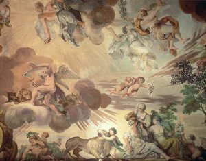 Der Triumph des Friedens über den Krieg (Detail)