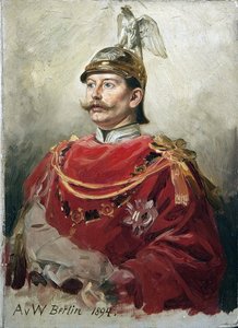 Porträt von Kaiser Wilhelm II