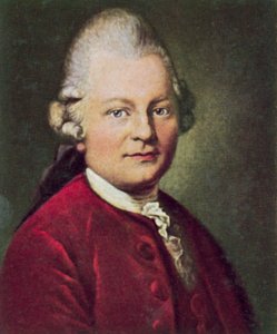Gotthold Ephraim Lessing, deutscher Dramatiker und Philosoph von Anton Graff