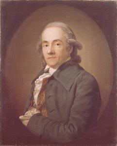 Porträt von Christian Friedrich Voss 1724-1795 von Anton Graff
