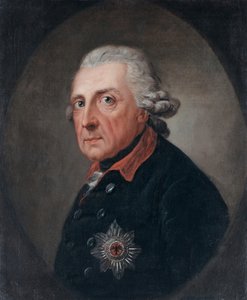 Porträt von Friedrich II. von Preußen 1712-1786