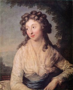 Porträt von Konstancja Rzewuska