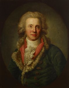 Porträt des Schauspielers Christian Wilhelm Opitz 1756-1810