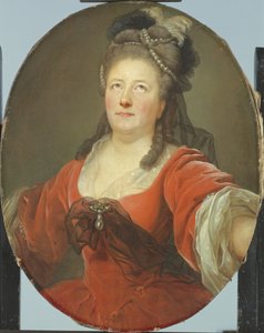 Porträt der Schauspielerin Friederike Seyler (1738-89) von Anton Graff
