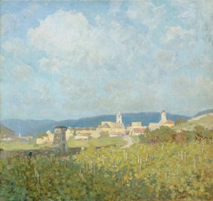 Dürnstein in der Wachau von Anton Hans Karlinsky