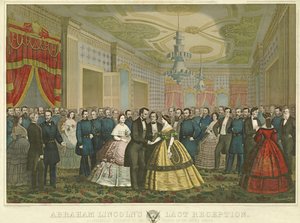 Abraham Lincolns letzte Empfang, 1865 von Anton Hohenstein