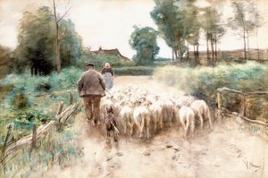 Heimwärts von Anton Mauve