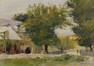 Gasthaus in Salona an der Straße nach Glisse