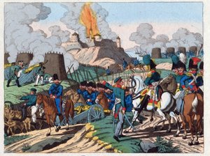 Russisch-Türkischer Krieg (1828-1829) - Die Belagerung der Festung Brailow am 7. Juni