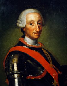 Porträt von Karl III. von Bourbon von Anton Raphael (after) Mengs