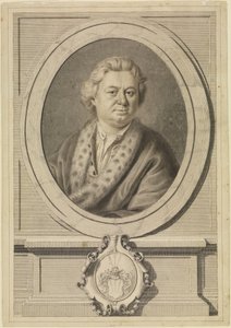 Porträt eines älteren Herrn (Vorlage für einen Kupferstich) von Anton Raphael Mengs