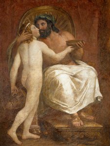 Jupiter küsst Ganymed