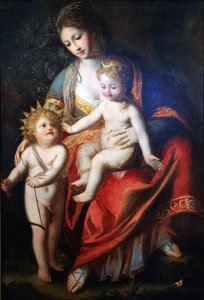 Latona mit ihren Kindern Apollo und Diana