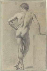 Studie eines männlichen Aktes von Anton Raphael Mengs