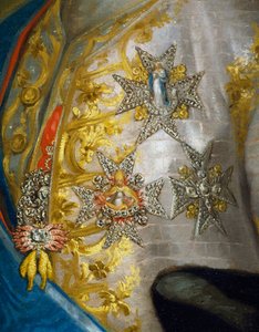 Porträt von Don Luis Antonio Jaime de Bourbon (Detail) von Anton Raphael Mengs