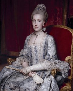 Porträt der Infantin Maria Luisa von Spanien 1745-1792, Heilige Römische Kaiserin, 1770