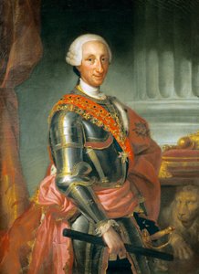 Porträt von König Karl III. von Spanien von Anton Raphael Mengs
