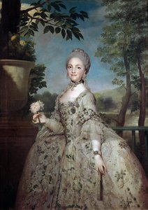 Porträt von Marie Louise von Parma, Prinzessin von Asturien von Anton Raphael Mengs