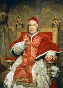 Porträt von Papst Clemens XIII. Rezzonico