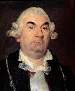 Porträt des italienischen Komponisten Niccolo Jommelli (1714-1774)