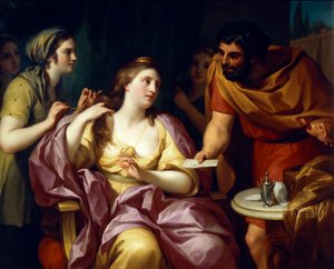 Semiramis empfängt die Nachricht vom Aufstand der Babylonier von Anton Raphael Mengs