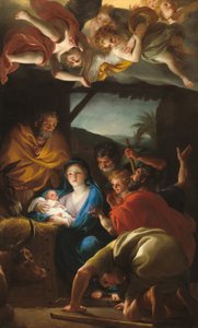 Die Anbetung der Hirten, ca. 1764-1765 von Anton Raphael Mengs