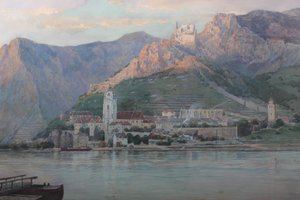 Anton Reckziegel Blick auf Dürnstein