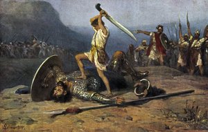 David und Goliath - Bibel