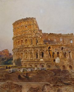 Kolosseum in Rom von Anton Romako
