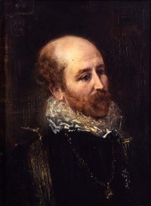 Porträt von Henry Francis Makins in Kostüm von Anton Romako