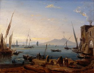 Kap Posillipo von Anton Sminck Pitloo