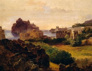 Blick auf Ischia mit Schloss