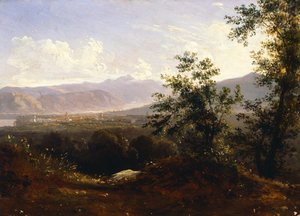 Blick auf Sorrent vom Kap