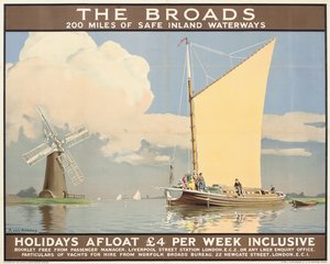 Die Broads: Ferien auf dem Wasser von Anton Van Anrooy