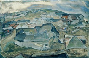 Trauerndes Dorf von Anton Velim