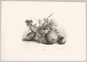 Feigen, Trauben und Orange