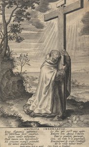 Amorosa Inebriatio aus Das Leben des Heiligen Johannes vom Kreuz von Anton Wierix