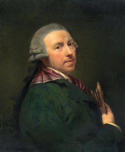 Selbstporträt, ca. 1794 von Anton von Maron