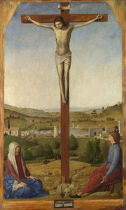 Christus gekreuzigt, 1475 von Antonello da Messina