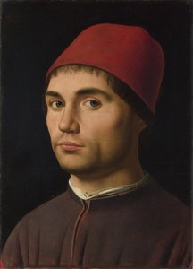 Porträt eines Mannes, ca. 1475 von Antonello da Messina