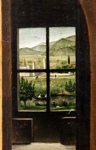 Der heilige Hieronymus in seinem Studierzimmer (Detail)