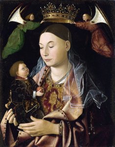 Die Jungfrau und das Kind von Antonello da Messina