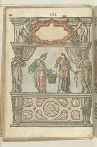 Szene mit Hebe und Voluptas, 1578